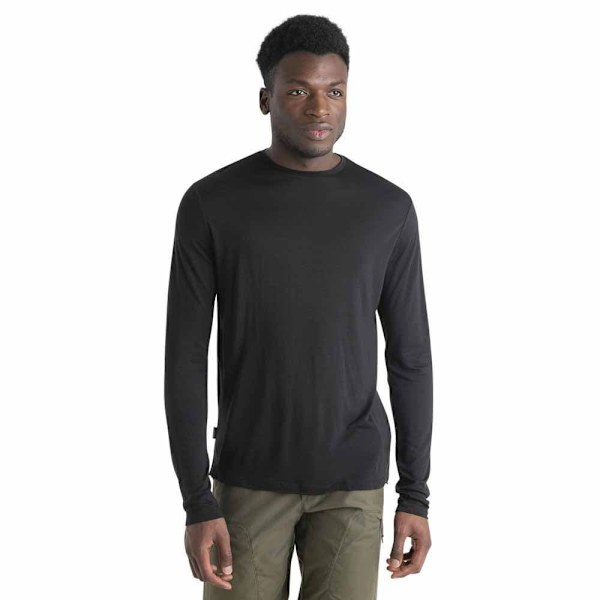 Icebreaker Merino 125 Cool-lite Sphere Iii ærmeløs T-shirt Sort M Mand