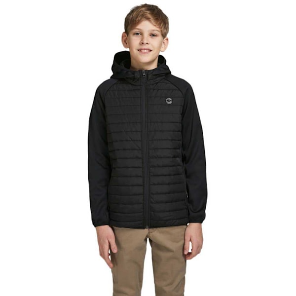 Jack & Jones Quiltet Jakke Multi Sort 12 Years Dreng