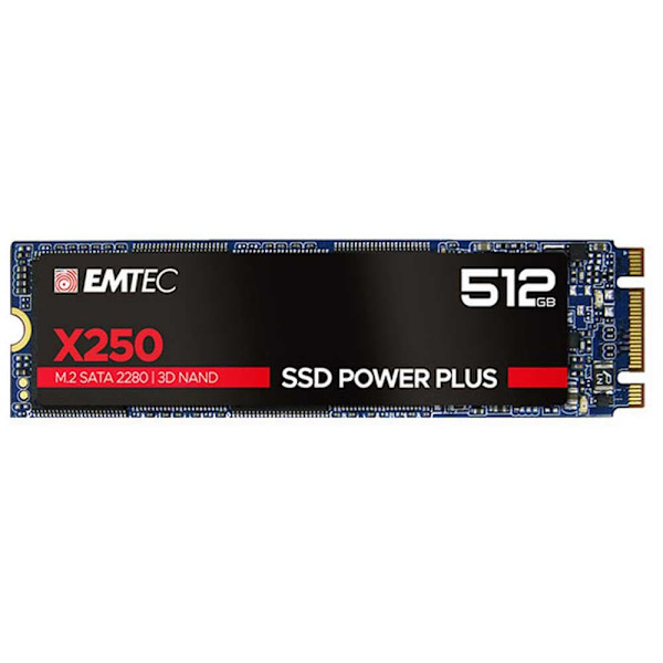 Emtec Harddisk Ssd Ecssd512gx250 512gb M.2 Sata Sort