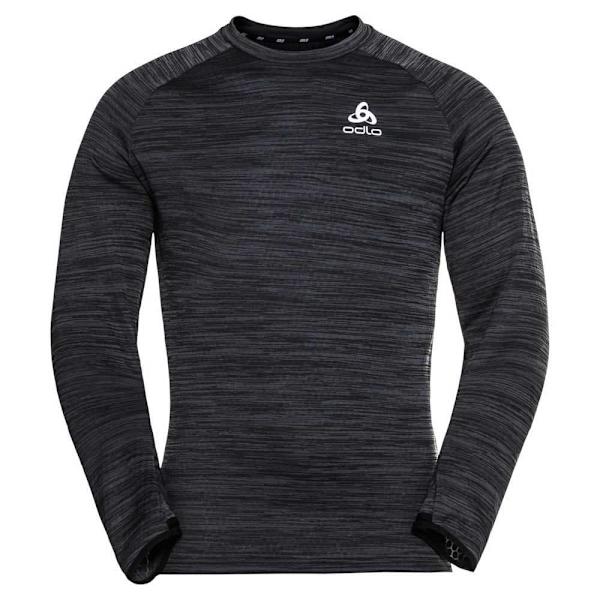 Odlo Langærmet T-shirt Run Easy Warm Sort M Mand