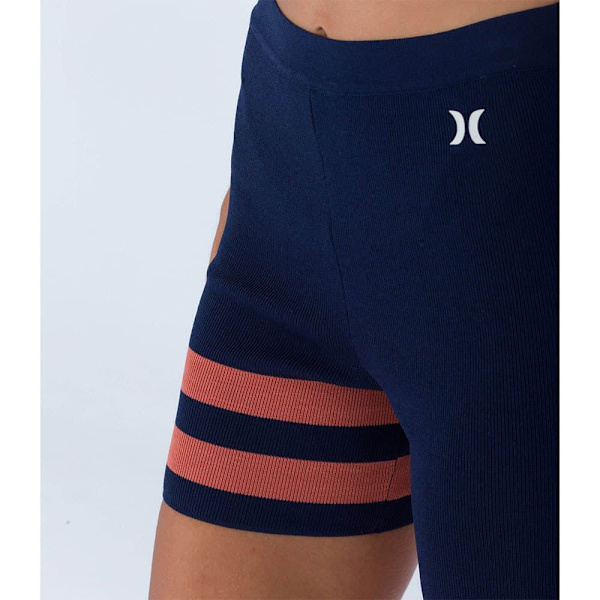Hurley Lyhyet Leggingsit Block Party Sininen S Nainen