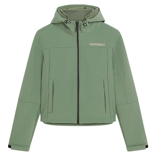 Superdry Jacka Soft Shell Trekker Grönt XS Kvinna
