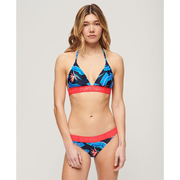 Superdry Logo Triangle Bikinitop Flerfarvet M Kvinde