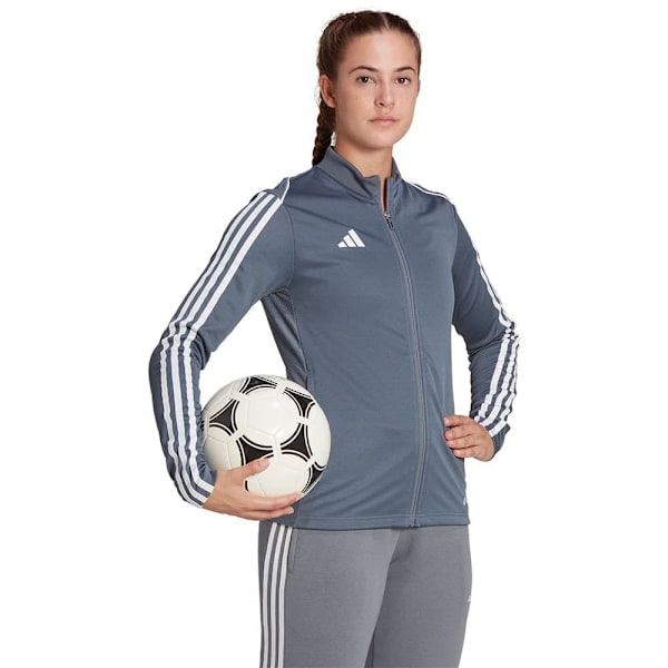 Adidas Jacka Tiro23l Grå XS / Regular Kvinna