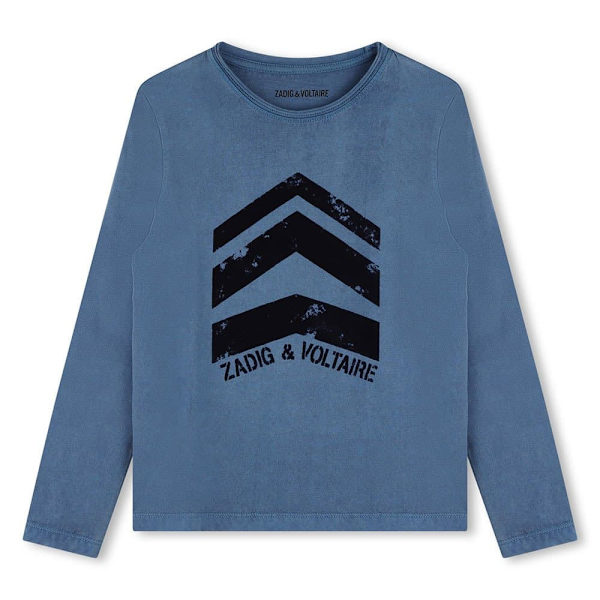 Zadig & Voltaire X60181 Pitkähihainen T-paita  10 Years