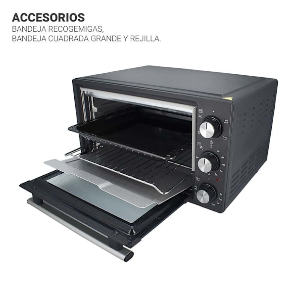 Tm Electron Työtaso Kiertoilmauuni Tmpho020 20l 1500w Hopeinen