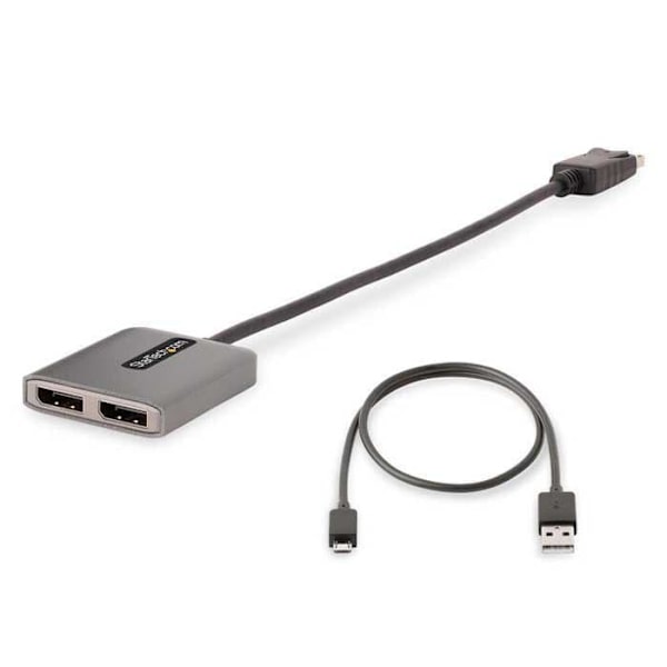 Startech 2 Displayport -keskitin