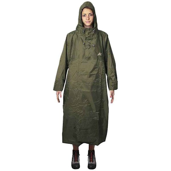 Marsupio Vattentät Poncho Logo Grönt XL Man