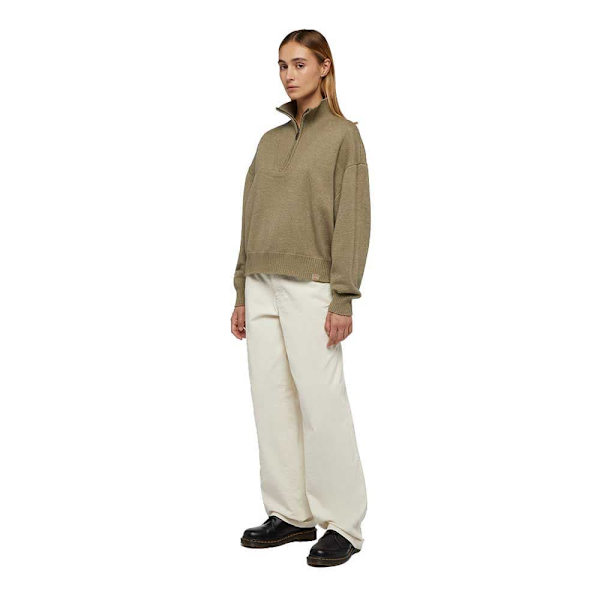 Dickies Corduroy Carpenter Byxor Vit,Grå 28 / Regular Kvinna