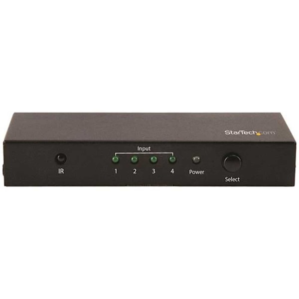 Startech Hdmi 2.0 Switch 4 Port 4k Sort