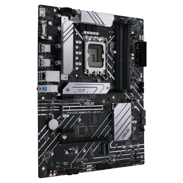 Asus Bundkort Prime B660-plus D4 Sort