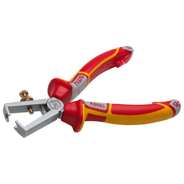 Nws Trådstrippertang Serie 49 Vde 160 Mm Rød