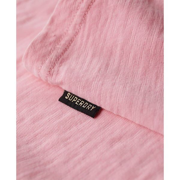 Superdry Neon Motor Graphic Fitted T-shirt Med Korta ärmar Rosa XL Kvinna