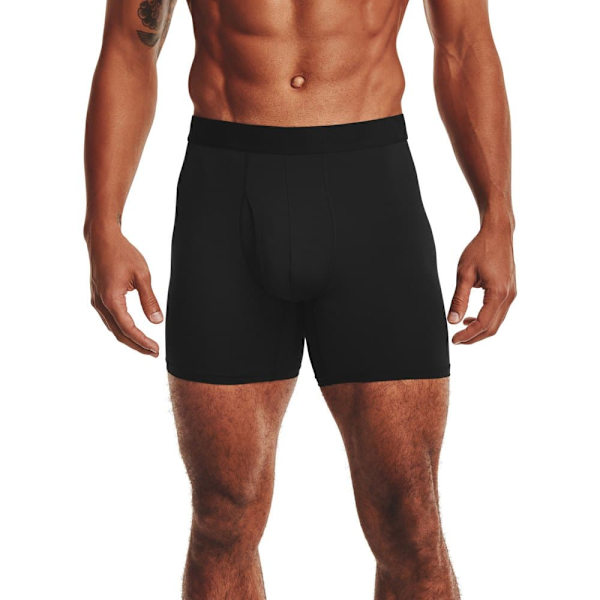 Under Armour Boxerjock Boxer Tech Mesh 2 Enheter Svart XS Man