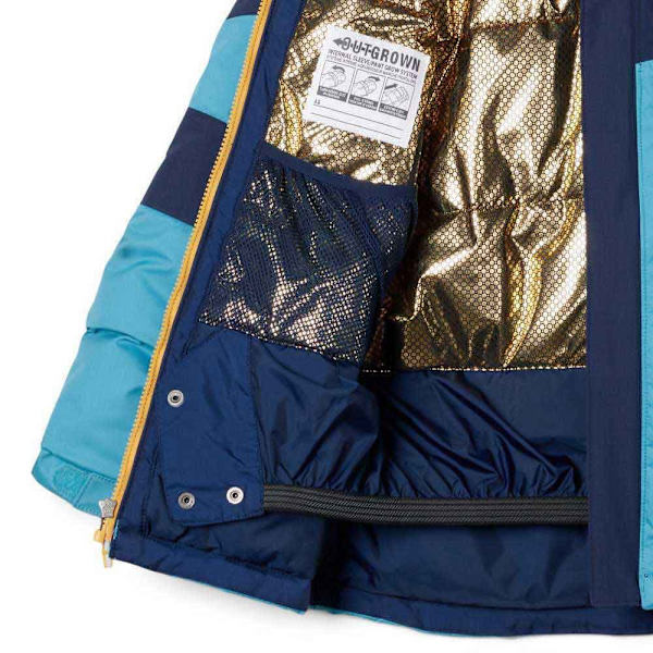 Columbia Regnjacka Med Full Dragkedja Mighty Mogul™ ii Blå XL Pojke