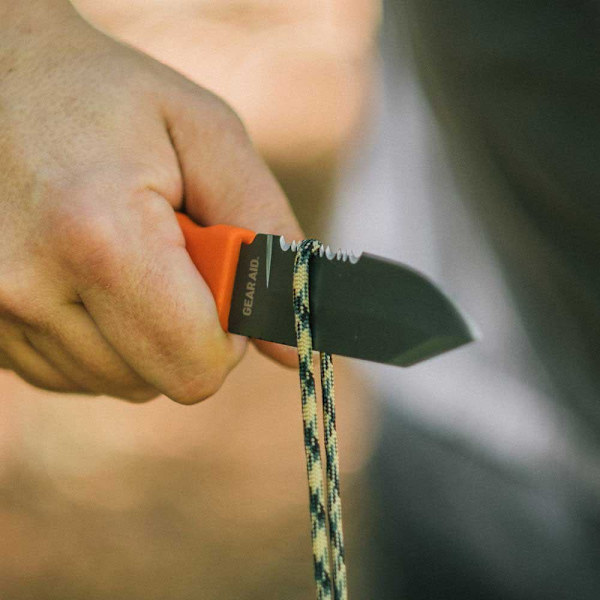 Gear Aid Drop Point Kniv Buri™ Søvfarvet