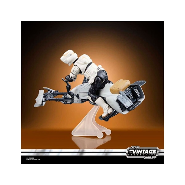 Hasbro Figur Star Wars The Mandalorian Speeder Bike Scout Troper And Grogu Søvfarvet