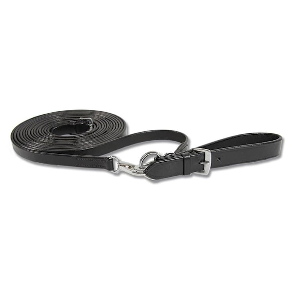 Star Ohjakset Draw Leather 15 Mm Musta