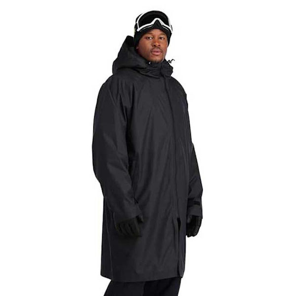 Spyder Regnjacka Med Luva Rain Shell Svart XS-S Man