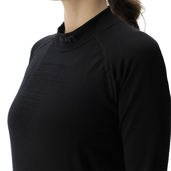 Uyn Fusyon Light Langærmet Baselayer Sort L / XL Kvinde