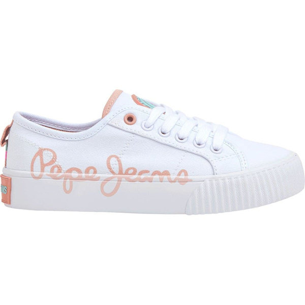 Pepe Jeans Utbildare Ottis Log Beige EU 33 Pojke