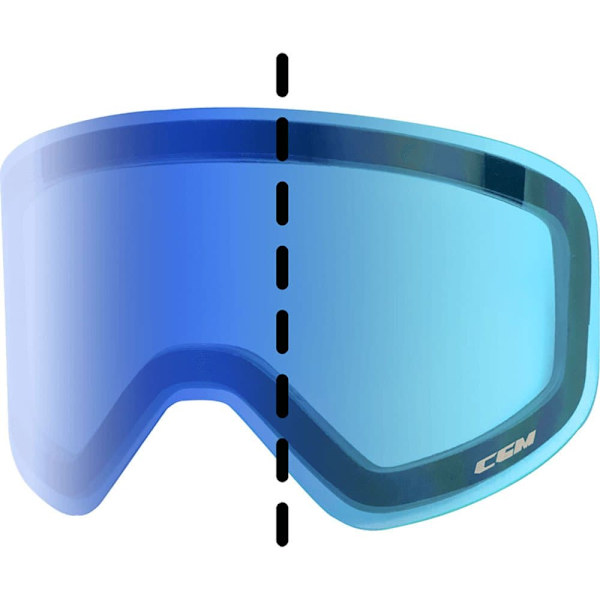 Cgm Objektiv 781a Mag Blå Photocromatica Iridium Plus Navy/CAT1-CAT3