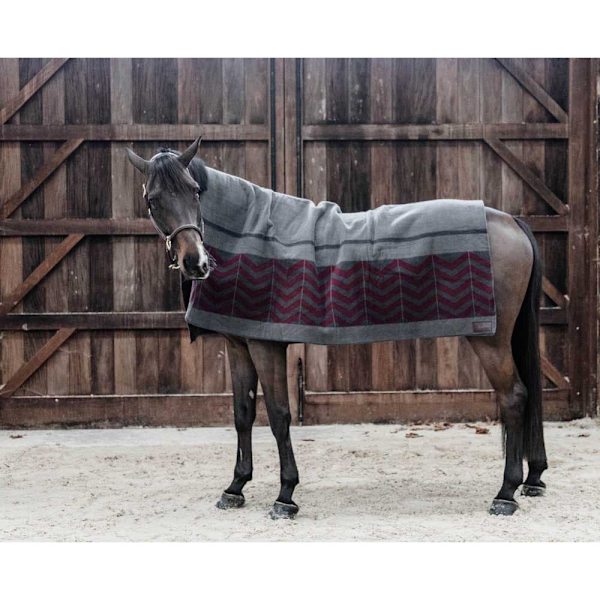 Kentucky Tæppe Square Fishbone Heavy Fleece  210 x 200 cm