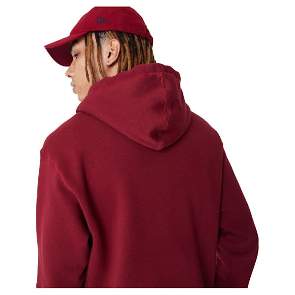 New Era Luvtröja Lifestyle Os Röd M Man
