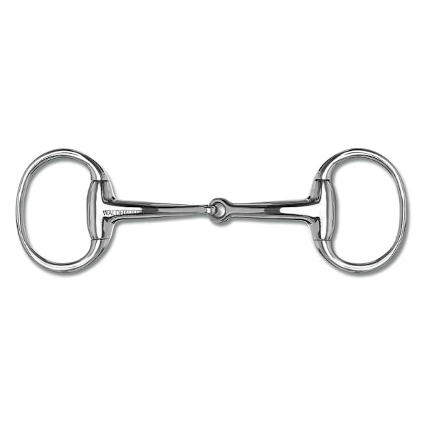 Waldhausen Snaffle Egg Butt Ss Solid 18 Mm 7 Cm Søvfarvet 12.5 cm