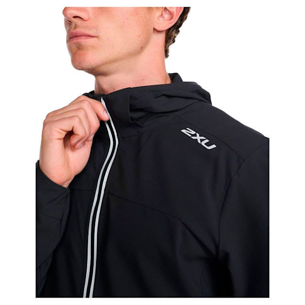 2xu Jakke Aero Sort M Mand