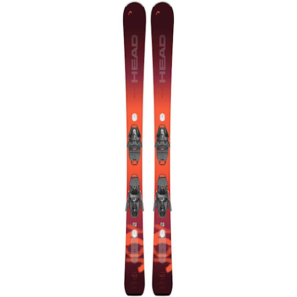 Head E-total Joy Sw + Joy 11 Gw Alpint Skidpaket För Damer Röd 163