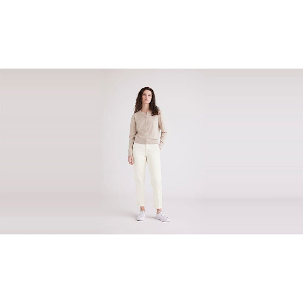 Dockers Weekend Slim Ankle Chinobyxor Beige 31 / L Kvinna