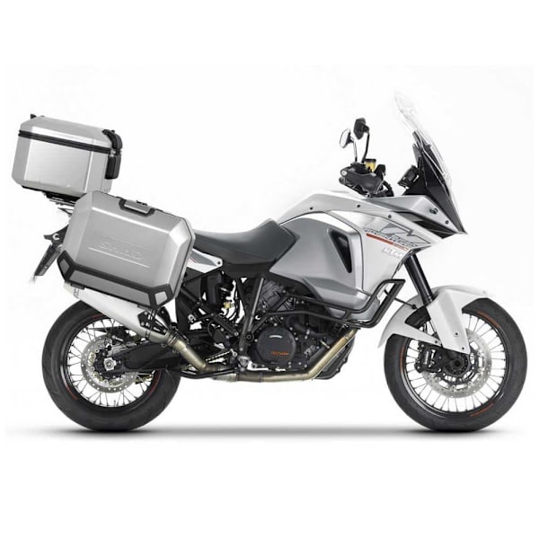 Shad 4p Ktm Super Adventure 1290r/1290s/1290t Side Sager Montering Ktm Super Adventure 1290r/1290s/1290t Sort