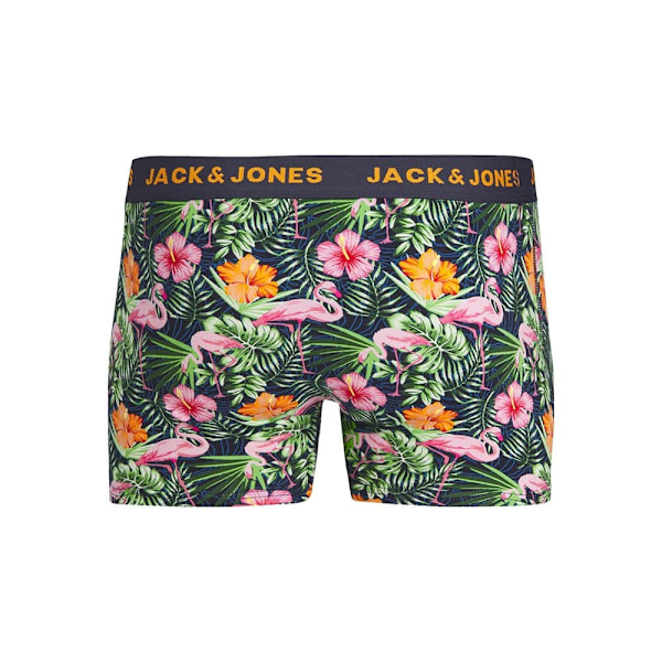 Jack & Jones Pink Flamingo Plus Size Boxerit 5 Yksiköt Monivärinen 4XL Mies