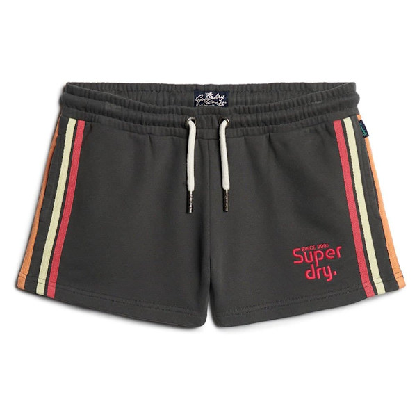 Superdry Rainbow Side Logo Shorts Svart XS Kvinna