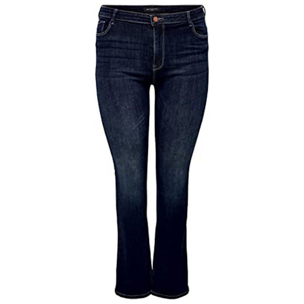 Only Jeans Med Hög Midja Carsally Blå 44 / 32 Kvinna