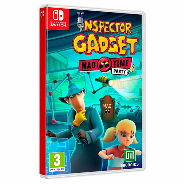 Microids Switch Inspector Gadget Mad Time Party Transparent