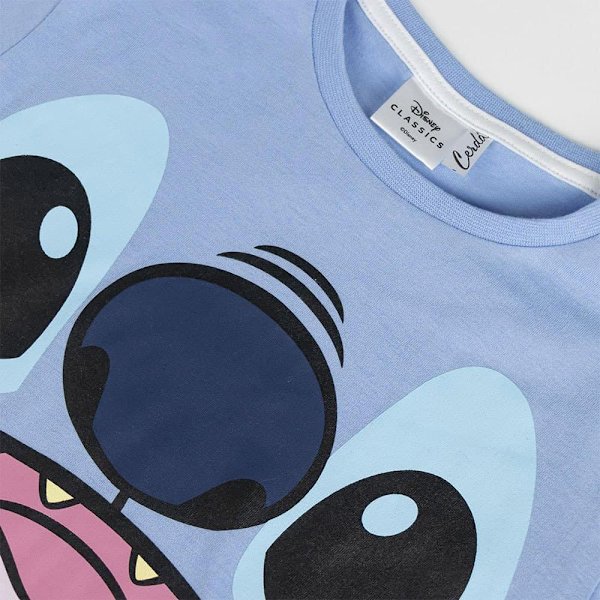 Cerda Group Stitch Kortärmad Pyjamas Blå 6 Years