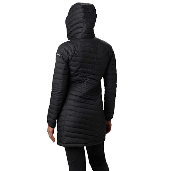 Columbia Mellanlång Jacka Powder Lite Svart XS Kvinna