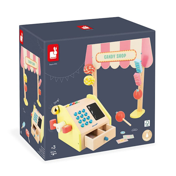 Janod Applepop Pedagogiskt Spel Candy Cart