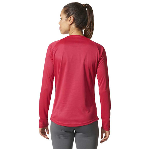 Adidas Langærmet T-shirt Design 2 Move Rosa 2XS Kvinde
