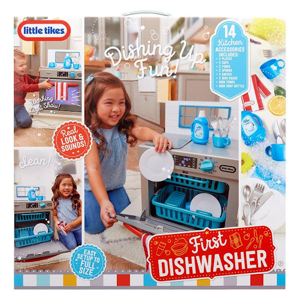 Little Tikes Ensimmäinen Astianpesukone Kirkas