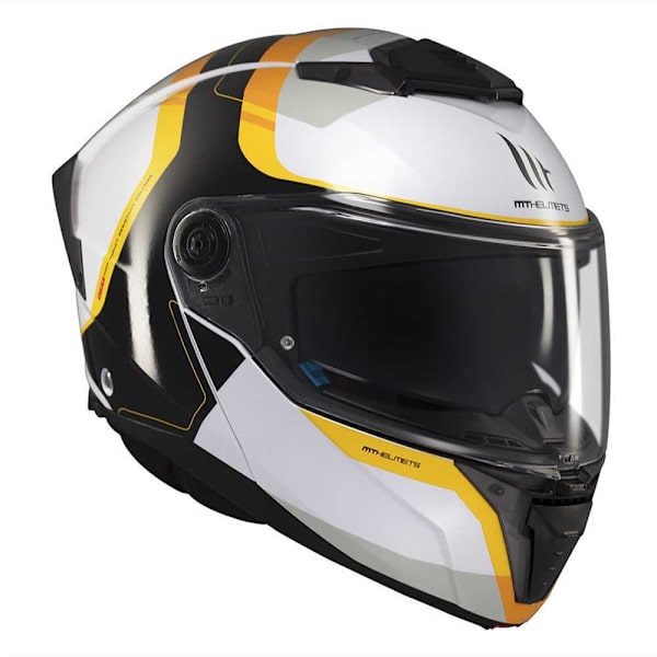 Mt Helmets Atom Ii Sv Emalla Modulær Hjelm Sort XL