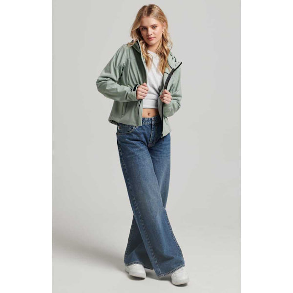 Superdry Jacka Code Trekker Grönt 2XS Kvinna