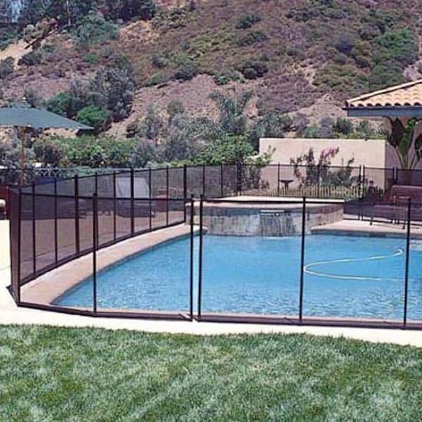 Gre Barriere Til Pools Flexible Sort 300 x 133 cm