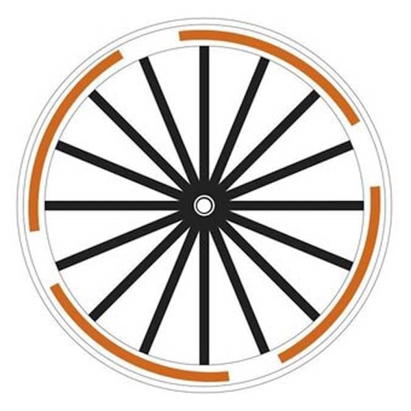 Algis Fork Guard Stickers Texture Arrows Sort
