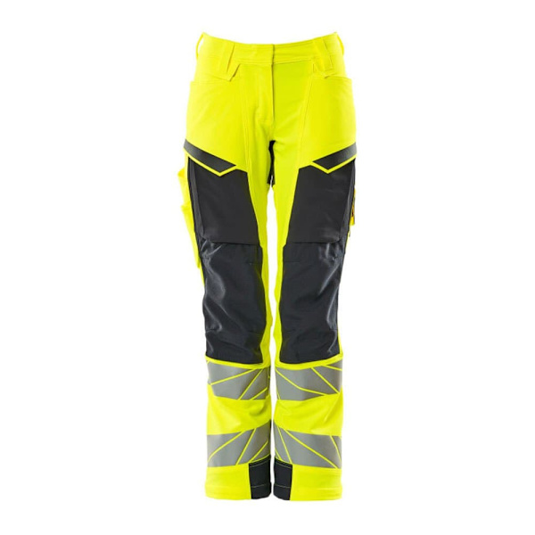 Mascot Store Bukser Med Knæpudelommer Accelerate Safe 19078 Gul 52 / 32