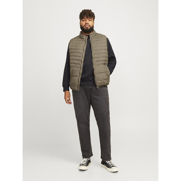 Jack & Jones State Packable Bw Plus Väst Brun 2XL Man