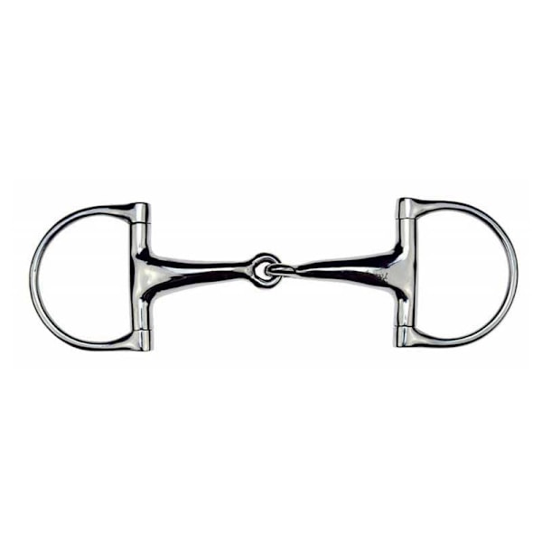Feeling Tjock Snaffle D Silver 145 mm