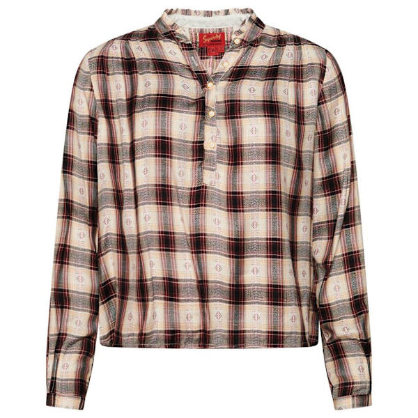 Superdry Pitkähihainen Pusero Check Ruskea XS Nainen
